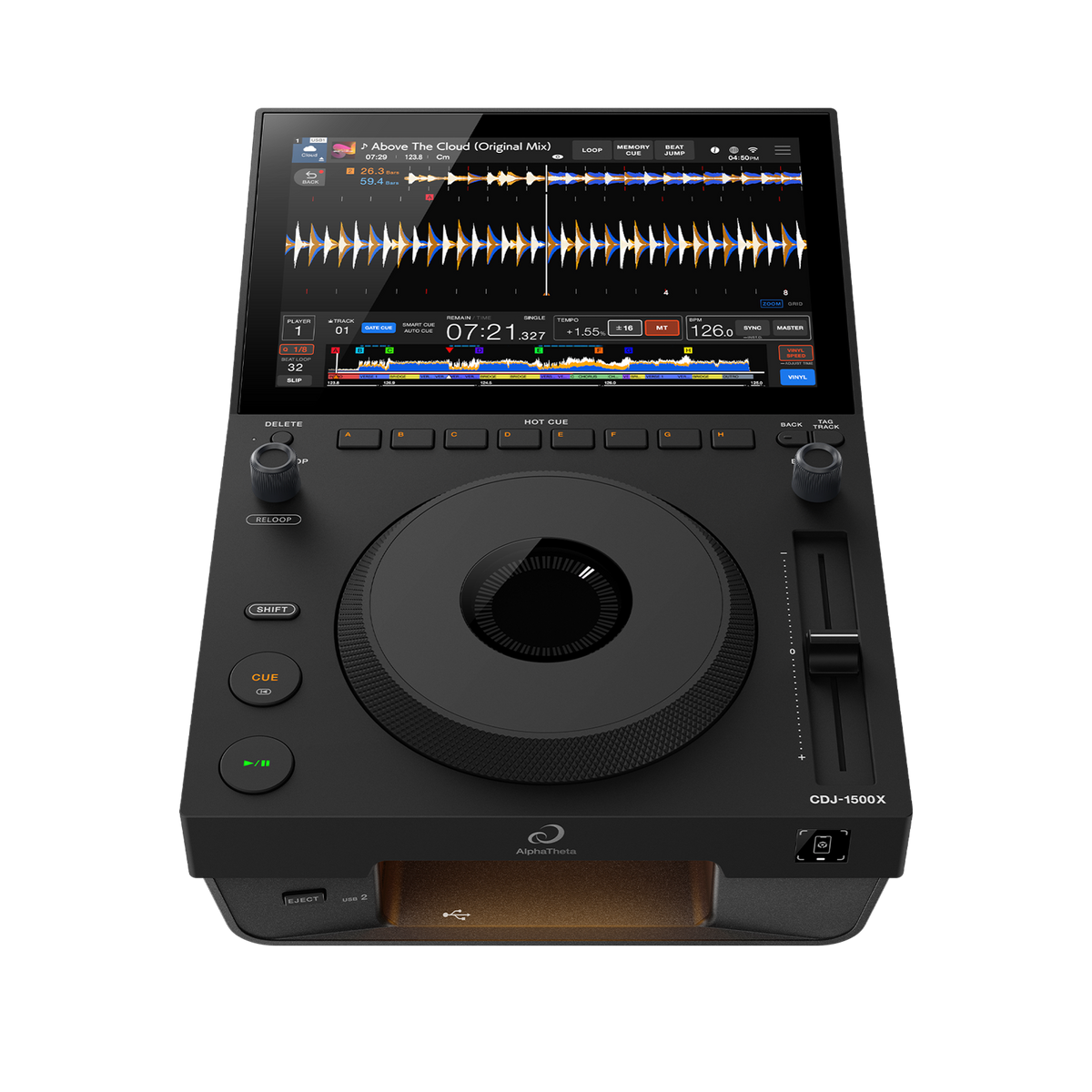 Pioneer DJ - AlphaTheta CDJ-1500X, DJ multi player inheriting the quality and usability of the CDJ-3000X