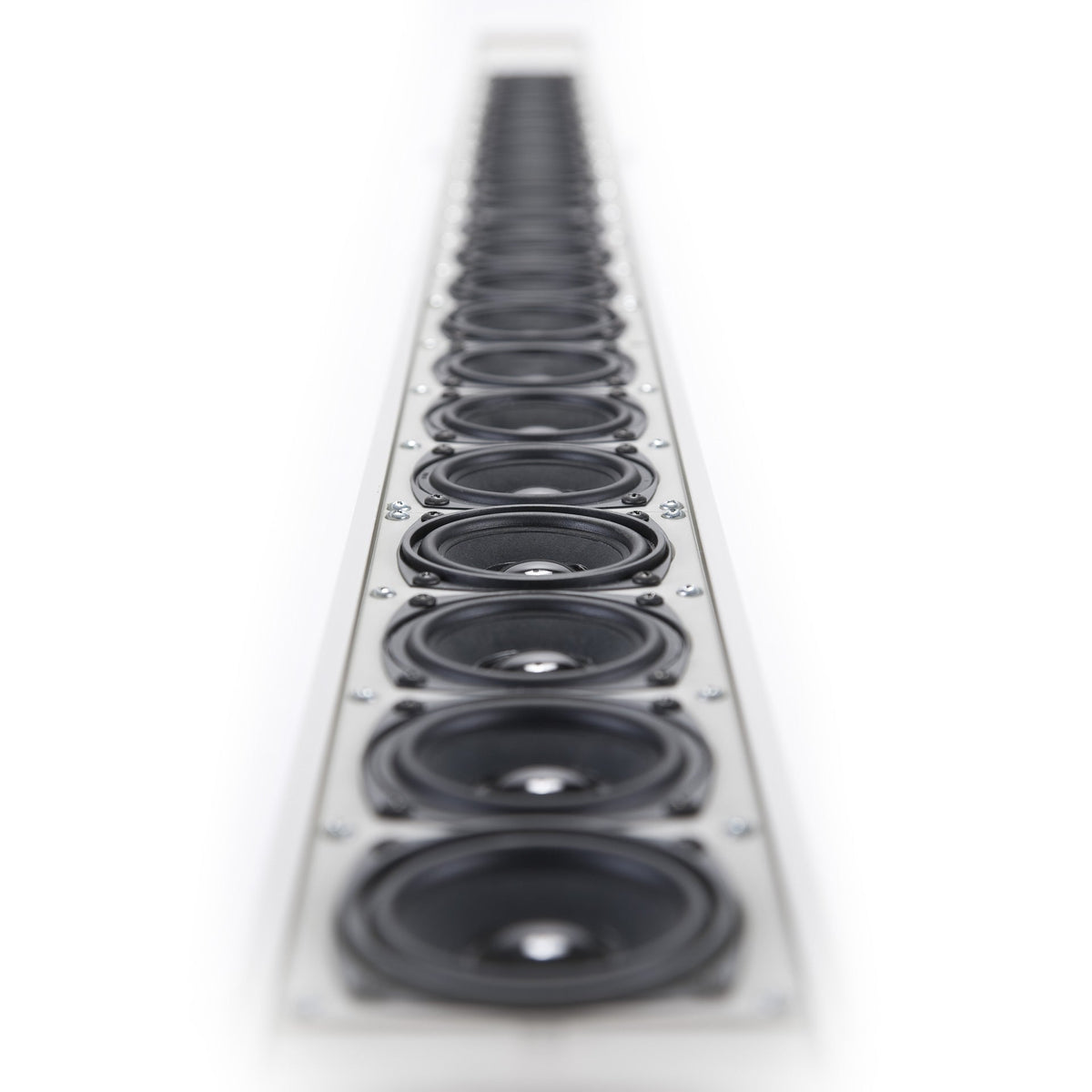 RCF VSA-850-W MK2, Active 1300W Digitally Steerable Column Speaker - (8) 3.5" Woofers