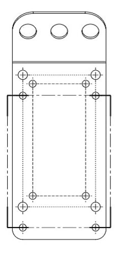 JBL MTC-CBT-SUS3, Suspension Bracket For Cbt Speakers, Blk