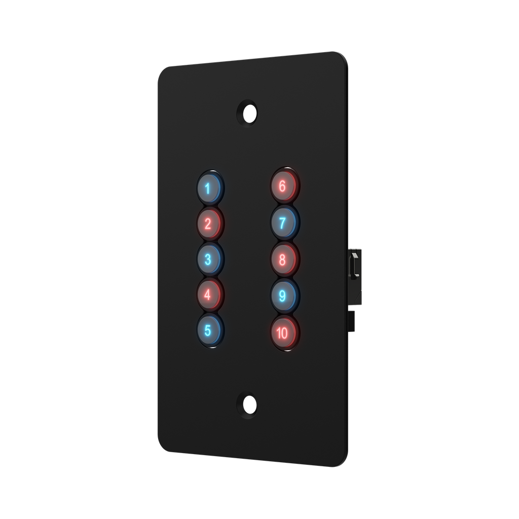 ChamSys GeNetix 10Scene Wall Plate - US