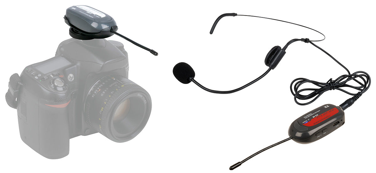 VocoPro COMMANDER-FILM-HEADSET2 - Digital UHF Wireless Audio System for Digital Video Cameras