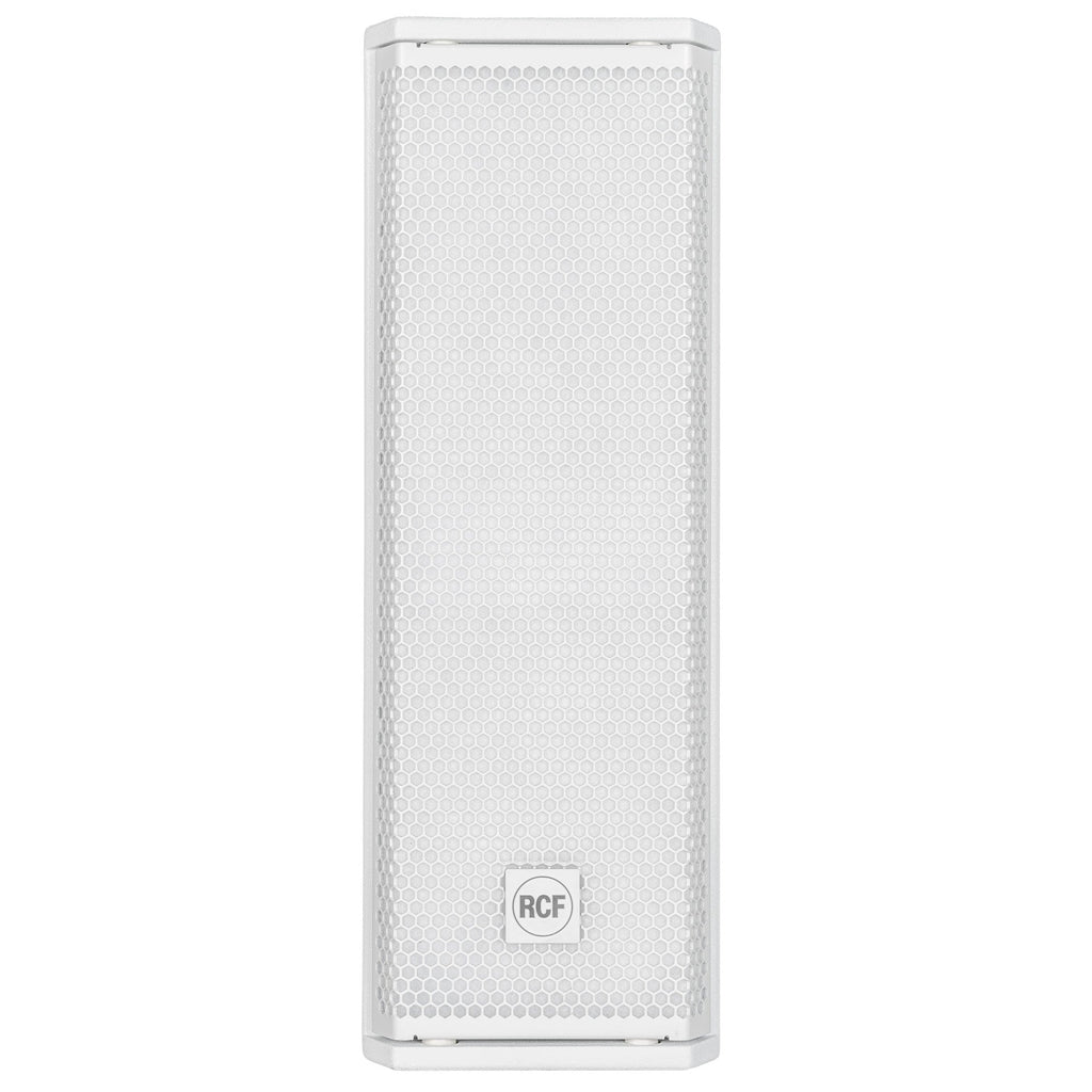 RCF NXL14-A-W, Active 2100W Dual 6" 2-Way Column Speaker, White - USED