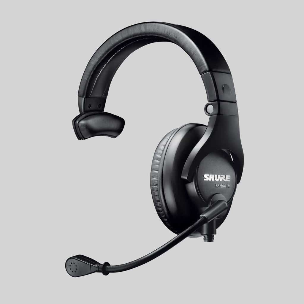 Shure BRH441M-LC, Single-Sided Intercom Headset, Single-Sided Broadcast Headset, less cable