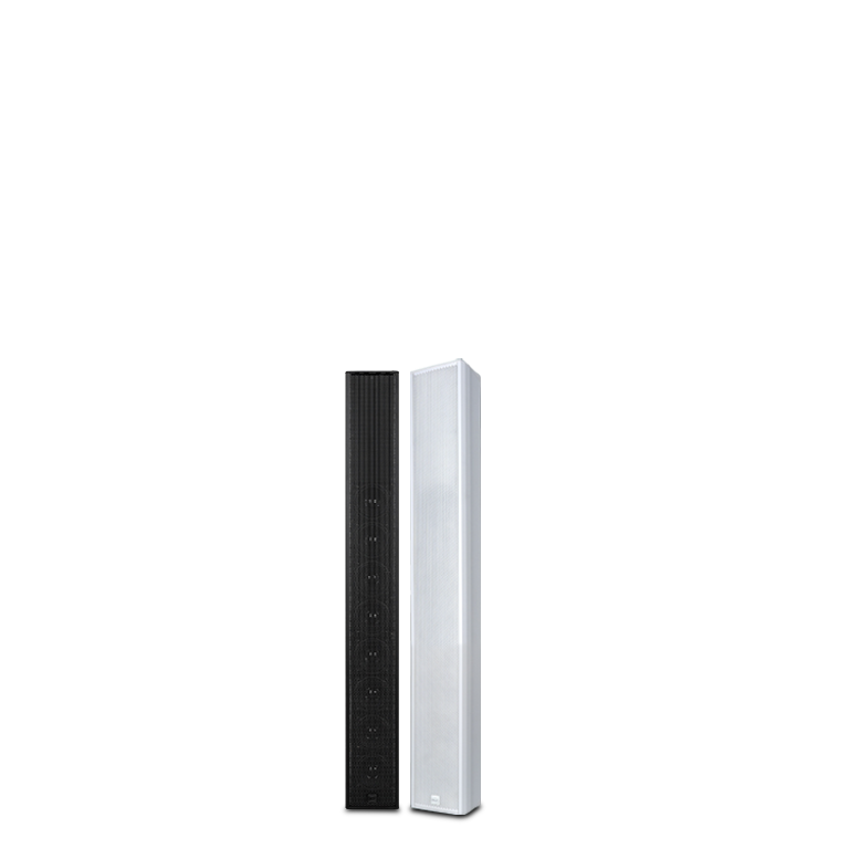 RCF VSA-850-W MK2, Active 1300W Digitally Steerable Column Speaker - (8) 3.5" Woofers