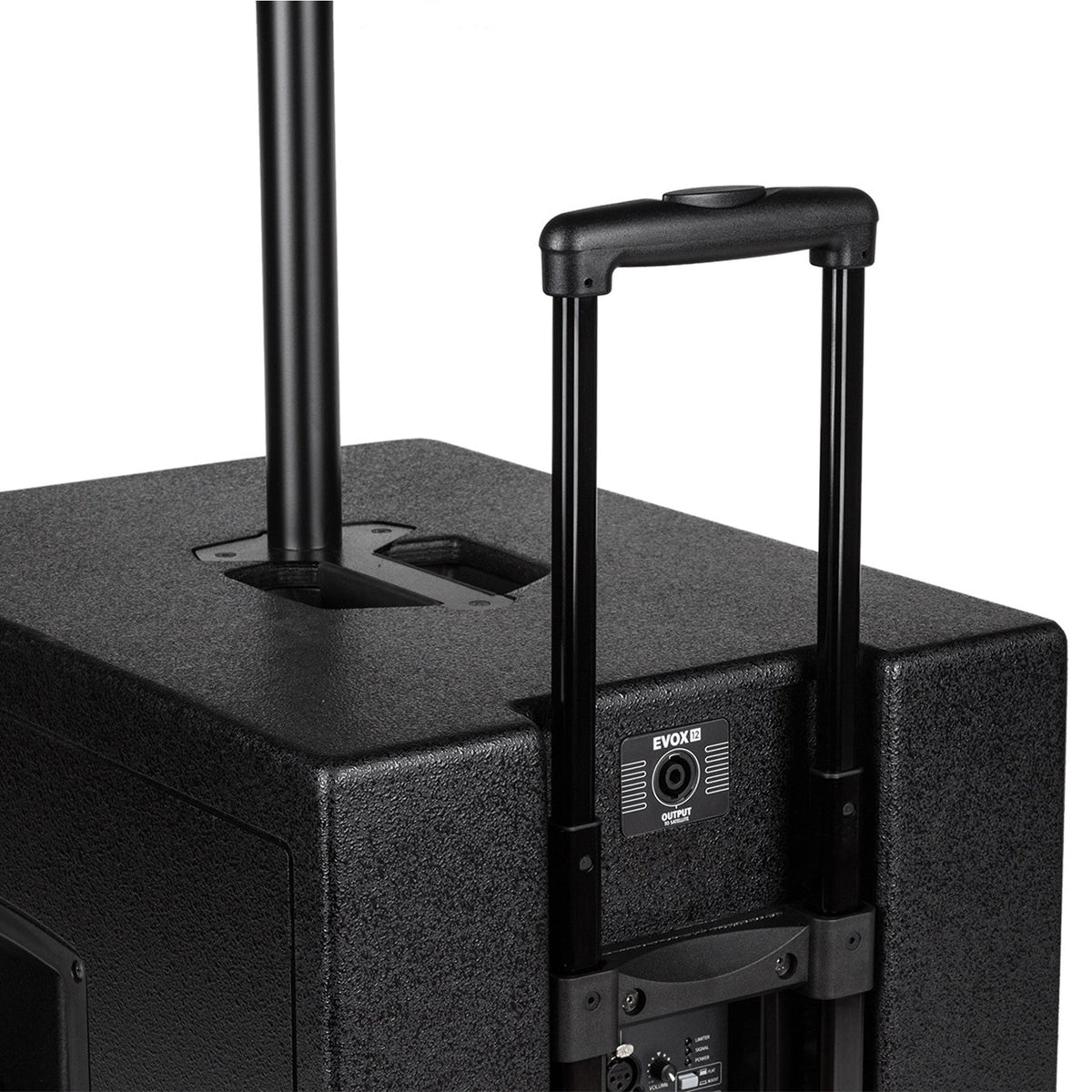 RCF EVOX-12-SYSTEM-W, Active 1400W Portable PA System, Baltic Birch, 15" Subwoofer and (8)x4" Top, White - USED