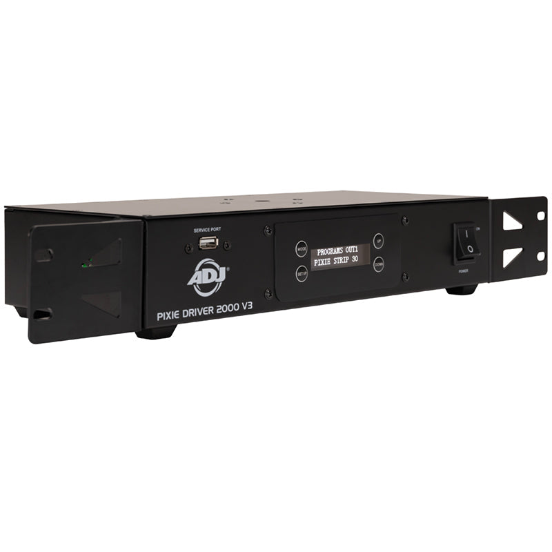 ADJ PIXIE DRIVER 2000 V3, Pixle Strip Driver, 2K, Kling net,Artnet