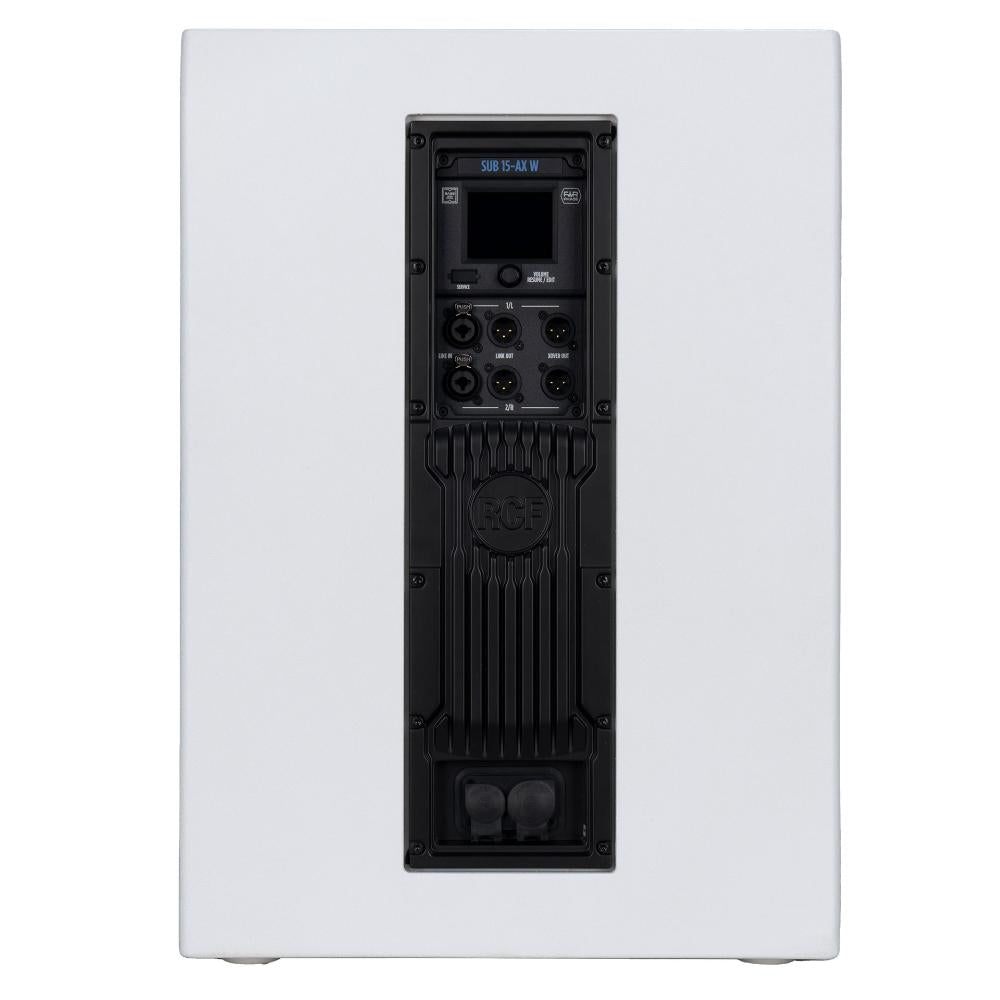 RCF SUB15-AX - Active 2200W 15" Subwoofer - Bluetooth and LiveRemote App Ready