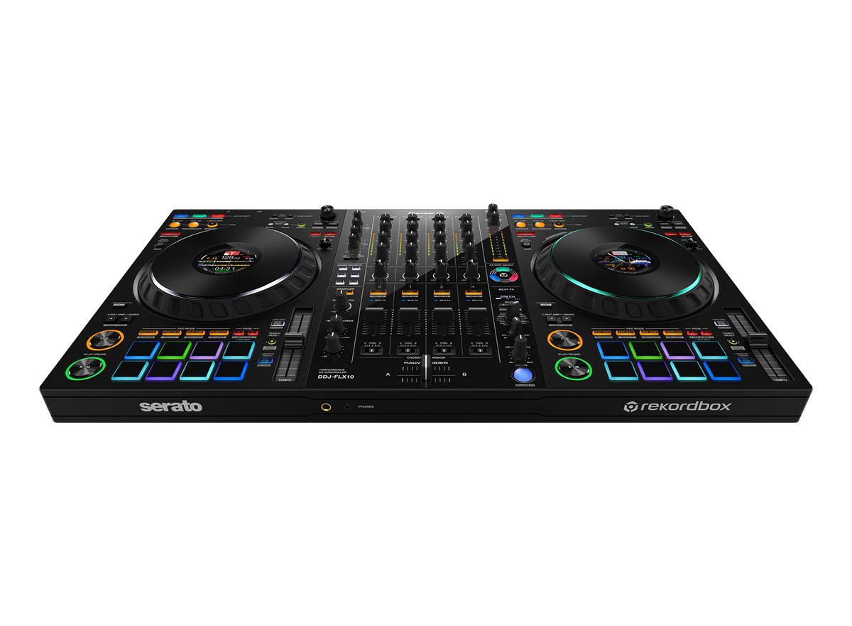 Pioneer DJ - AlphaTheta DDJ-FLX10, 4-channel professional DJ controller