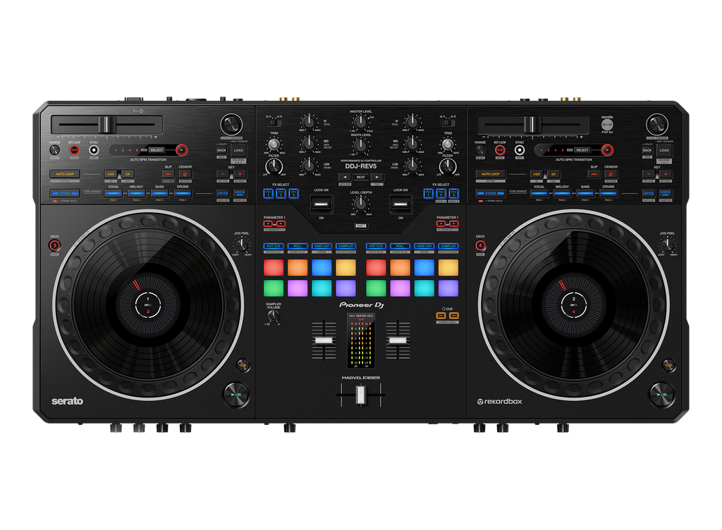 Pioneer DJ - AlphaTheta DDJ-REV5, Scratch-style 2-channel performance DJ controller