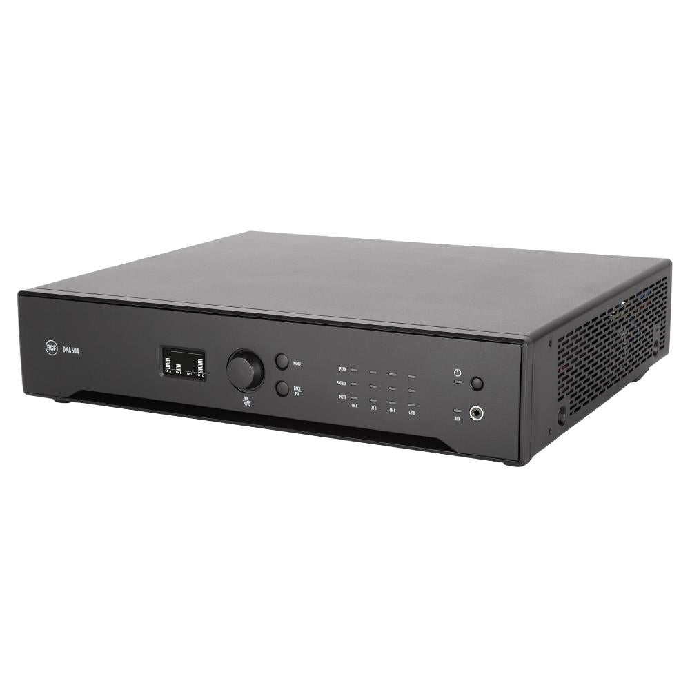 RCF DMA-504 - Class D Digital Matrix Amplifier, RDNet Management (4 X 500 W @ 4 Ω)