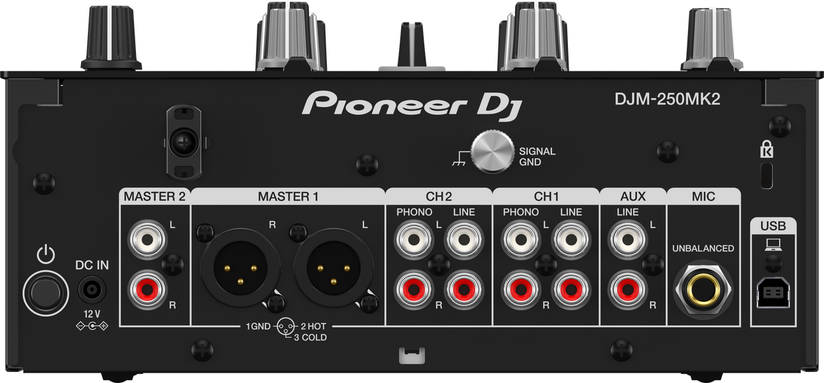 Pioneer DJ - AlphaTheta DJM-250MK2, 2-channel DJ mixer with independent channel filter