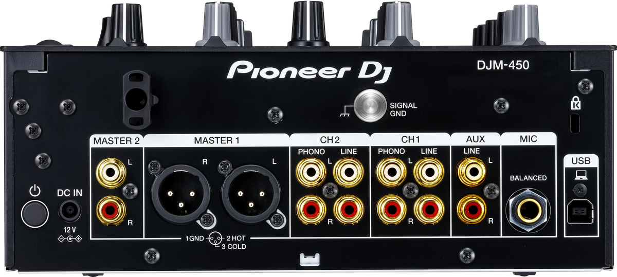 Pioneer DJ - AlphaTheta DJM-450, 2-channel DJ mixer with Beat FX