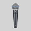Shure BETA 58A, Vocal Microphone, Supercardioid Dynamic with High Output Neodymium Element, for Vocal and Instrument Applications