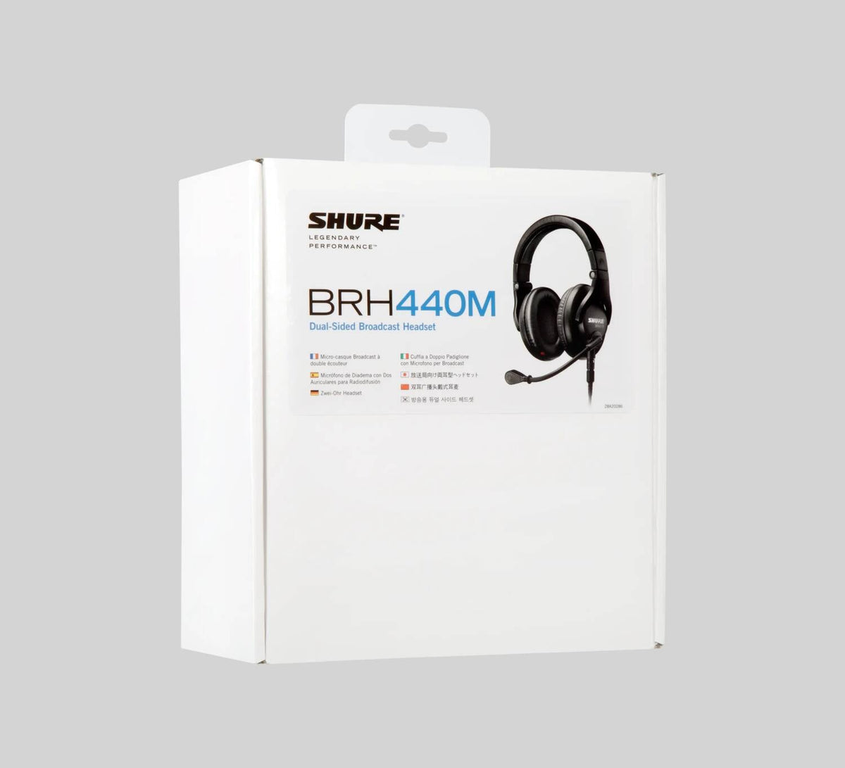 Shure BRH440M-LC, Dual-Sided Intercom Headset, Dual-Sided Broadcast Headset, less cable