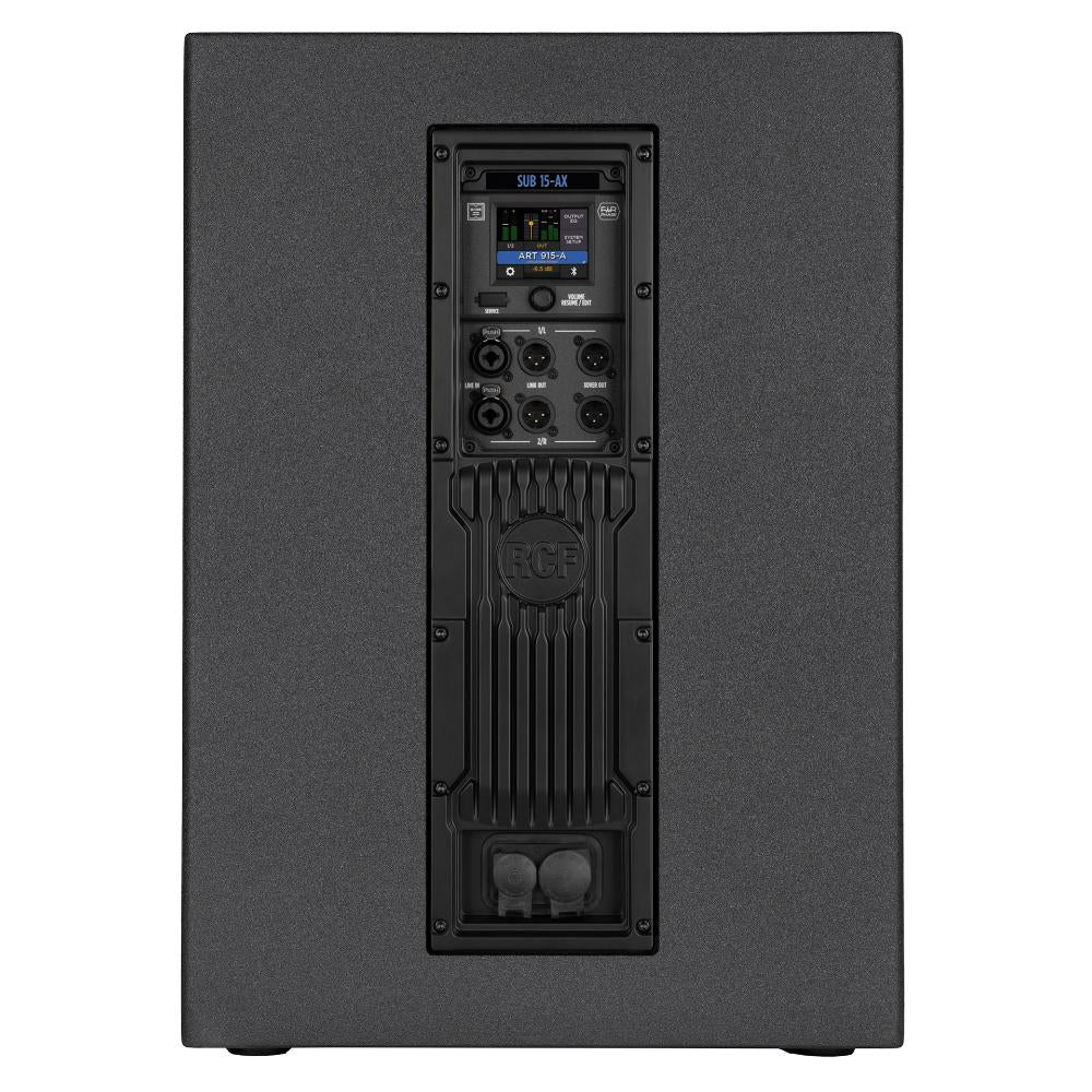 RCF SUB15-AX - Active 2200W 15" Subwoofer - Bluetooth and LiveRemote App Ready