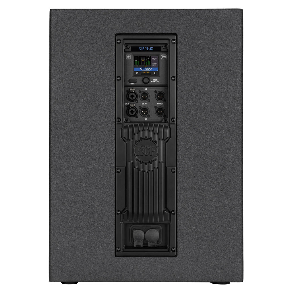 RCF SUB15-AX, Active 2200W 15" Subwoofer, Bluetooth and LiveRemote App Ready - USED