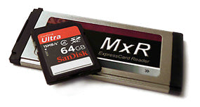 E-Films EF-1201 MxR SxS Expresscard Adapter, SDHC and SDXC Memory Adapter Replacing Sony SxS Cards in XDCAM EX Cameras, 30+ MB/sec Downloads, Supports 1-60 fps Recording