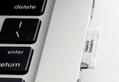 E-Films EF-1901 MiniDrive MicroSD to SD Adapter, Half Size Expandable Storage for MacBook Pro SD Slot, Time Machine Compatible, Supports MicroSD Cards up to 128GB