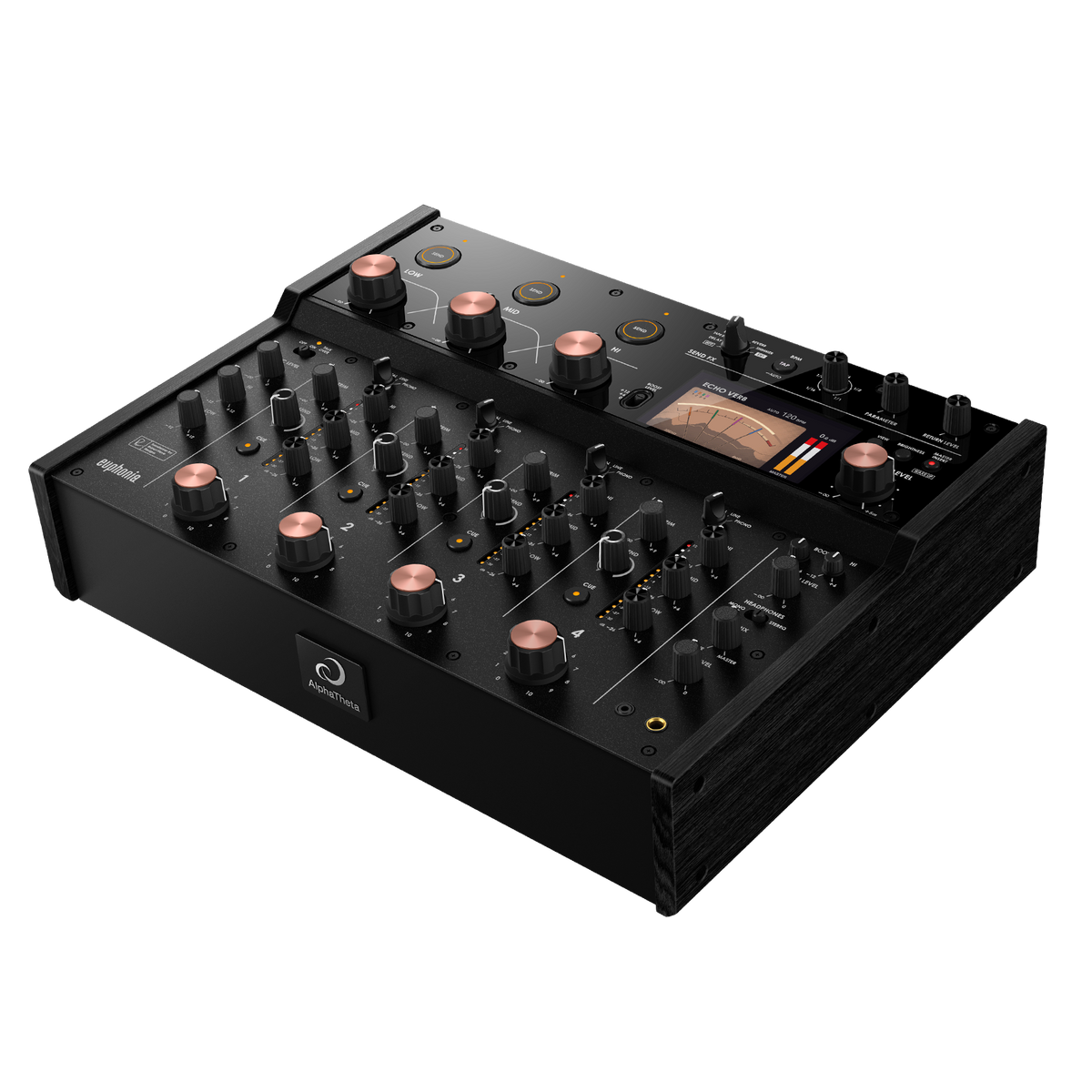 Pioneer DJ - AlphaTheta Euphonia, Professional 4-channel rotary mixer