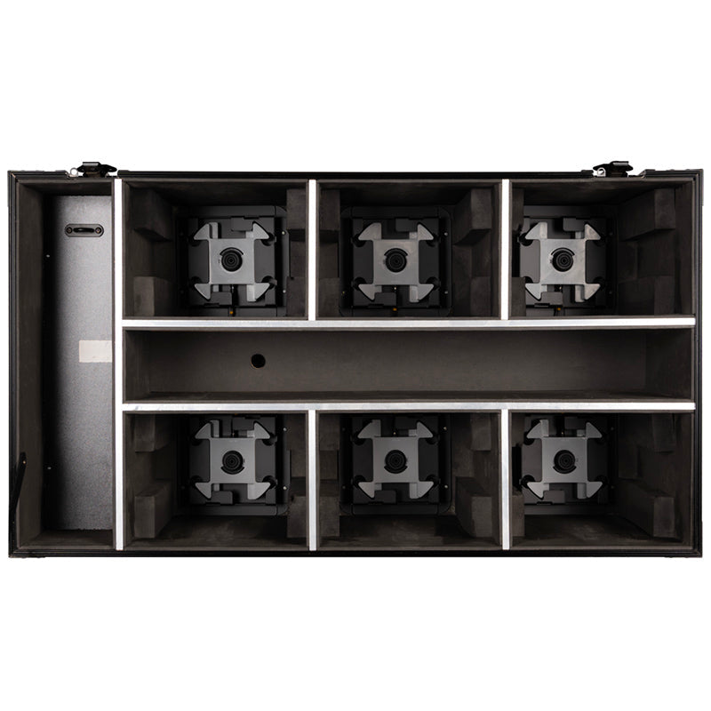 ADJ ElectraPix Par 7 Pak, 6 x Electrapix Bar 7 in a Rechargable Road Case