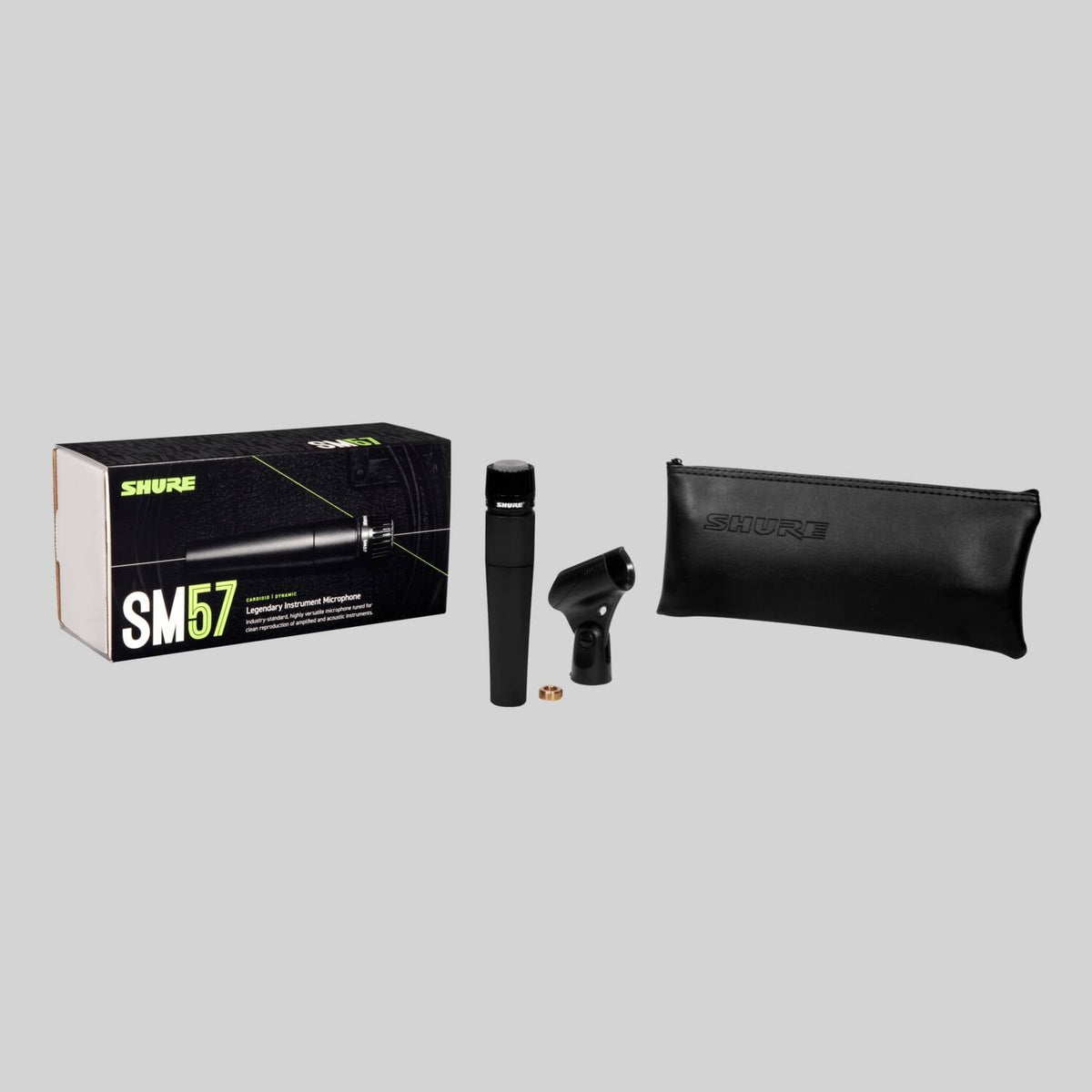 Shure SM57-LC, Instrument Microphone, Cardioid Dynamic