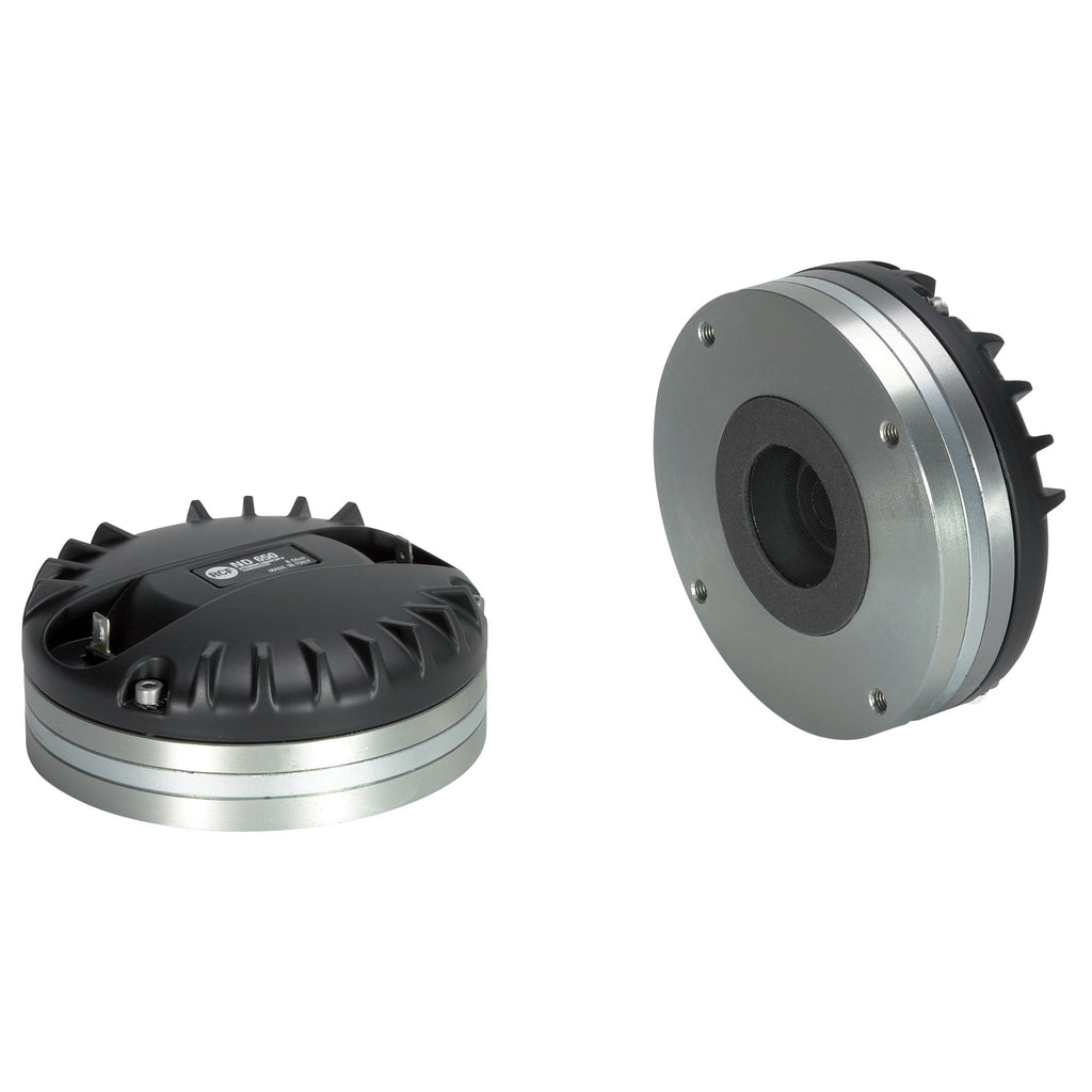 RCF ND650, 1.4" Exit Compression Driver, 90W RMS, 180W Program, 110 dB Sensitivity, 700 Hz-20 kHz, Titanium Diaphragm, 8 Ohm