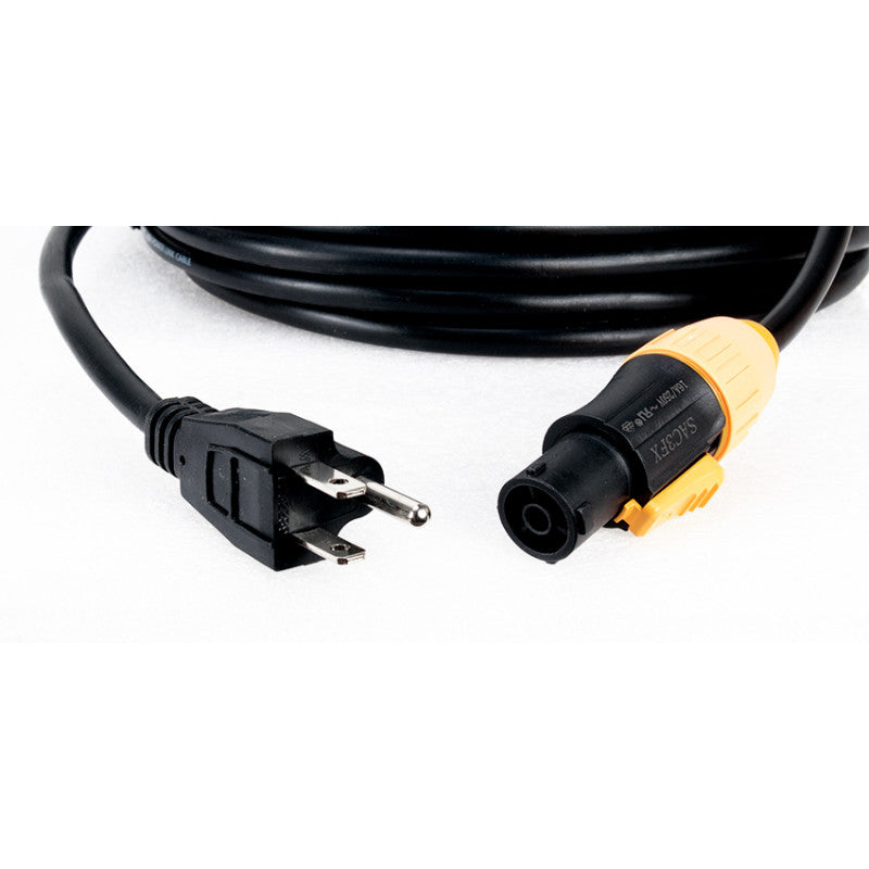 Accu-Cable SIP1MPC50, 50 ft (15.2M) IP65 to Edison Plug