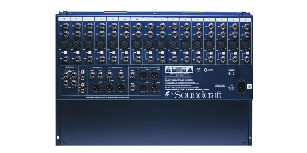 Soundcraft GB2R 12ch Rackmount Analog Mixing Console