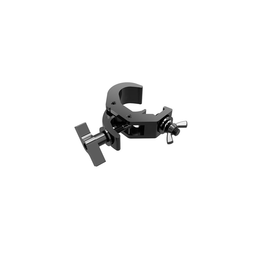 PRODJ-JR-QUICK-RIG-CLAMP-BLK Medium Duty Hook Style Clamp for 35mm Tube