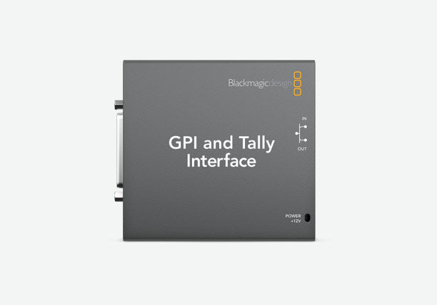 Blackmagic GPI and Tally Interface, Adds 8 Tally relay contacts to any ATEM switcher