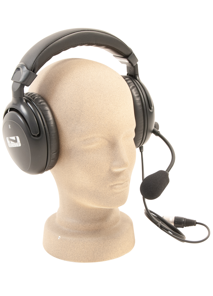 Anchor Audio H-2000, Portacom wired intercom headset - dual muff