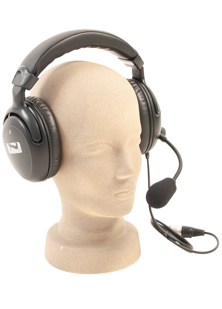 Anchor Audio H-2000, Portacom wired intercom headset - dual muff