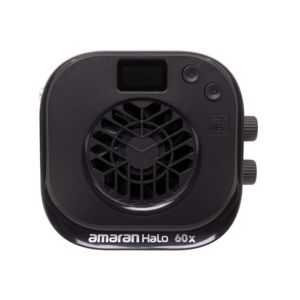 amaran Halo 60x, Ultra-compact, 63W bi-color Bowens Mount COB light for everyday creator setups