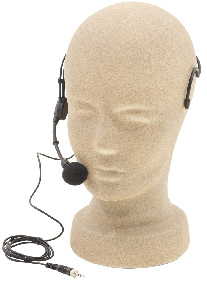 Anchor Audio HBM-LINK - Headband mic element for use with Belt pack mic transmitter (3.5 mm plug)