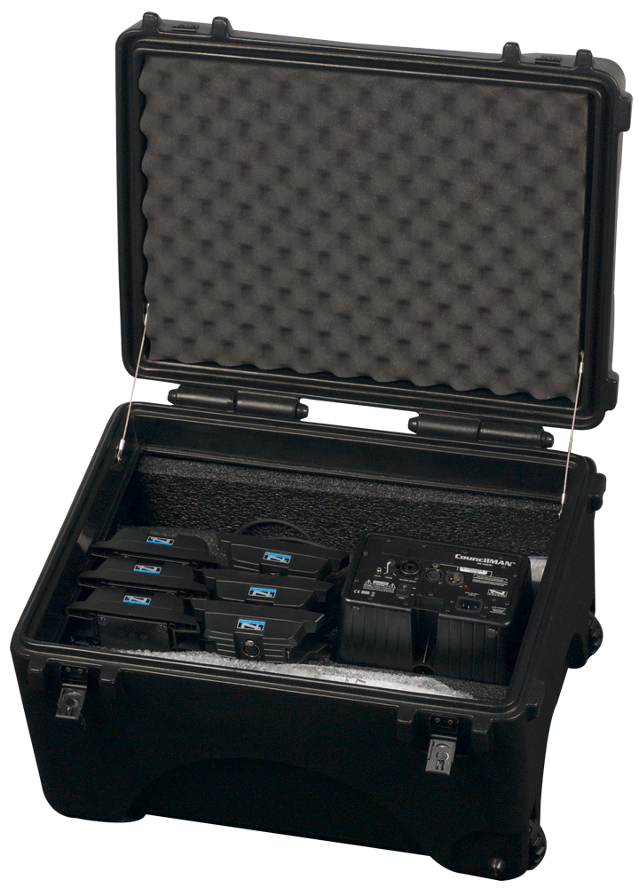 Anchor Audio HC-ARMOR24-CM, Anchor Armor hard case - CouncilMAN