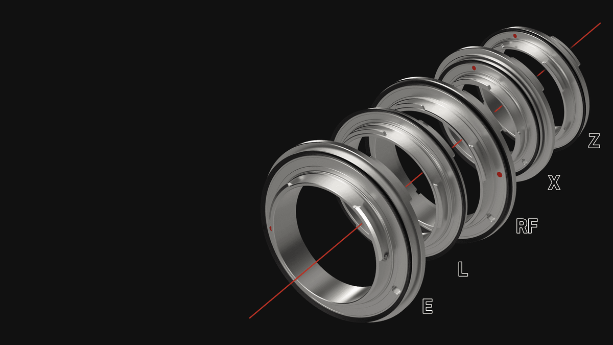 DZOFILM Catta Zoom X mount bayonet, DZOFILM Cine Lens Accessory, Precision-Machined Build