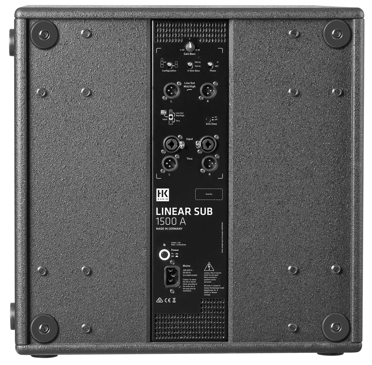 Cover L Sub 1500 A