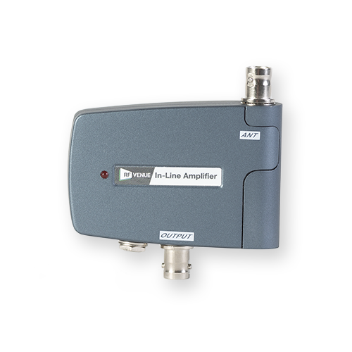 RF Venue In Line RF Booster ILAMP-ACT, Active In Line RF Signal Booster for Long Coax Runs