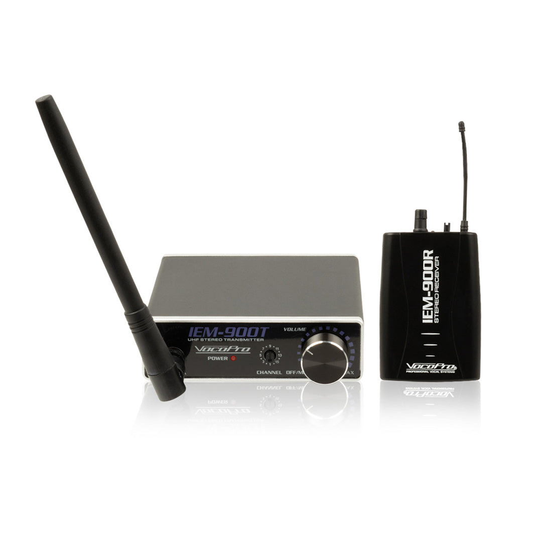 VocoPro IEM-900-SET - UHF Stereo transmitter and receiver Set