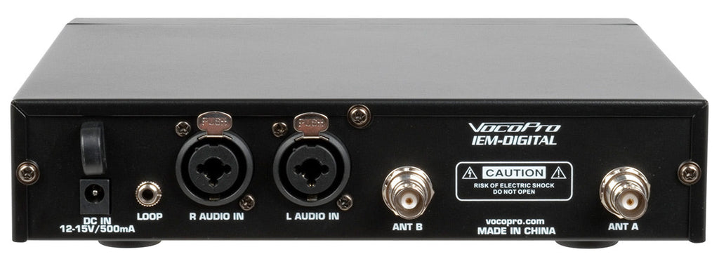 VocoPro IEM-DIGITAL - Professional Digital Stereo/True Dual Mono In-Ear Monitor - View 3