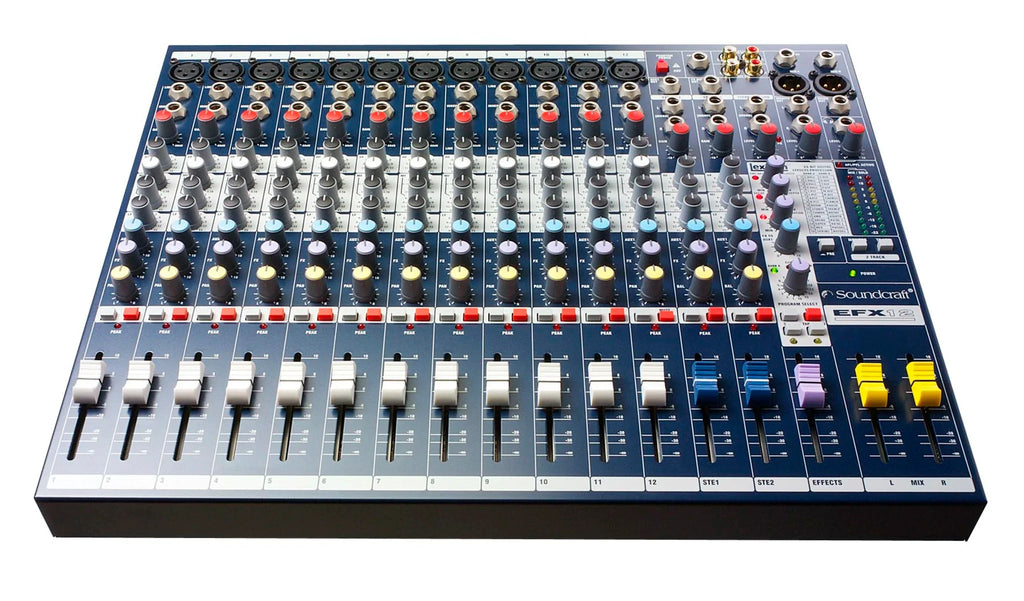 Soundcraft EFX12 Analog Mixing Console with Lexicon Effects