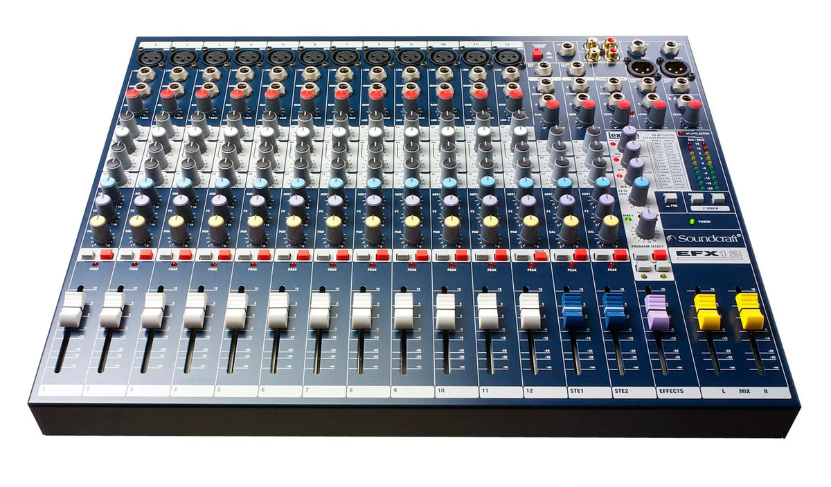 Soundcraft EFX12 Analog Mixing Console with Lexicon Effects