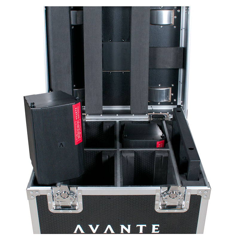 Avante Audio Imperio QRC Quad Road Case That Fits 4 x IMP205