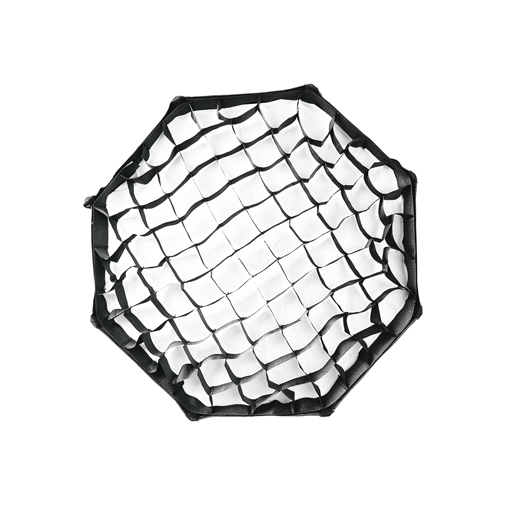 amaran Light Dome Mini SE Light Control Grid, Black fabric 45° light control grid designed for the amaran Light Dome Mini SE softbox