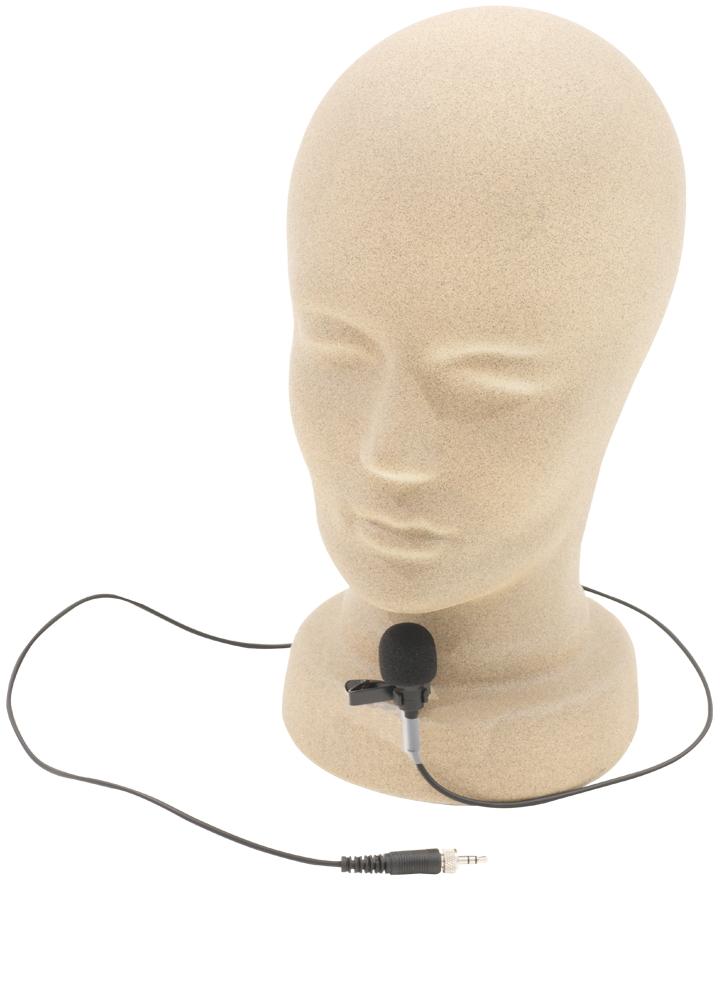 Anchor Audio LM-LINK - Lapel mic element for use with Belt pack mic transmitter (3.5 mm plug)