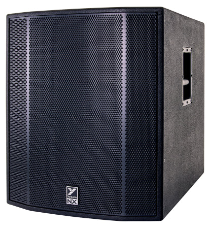 NX 18” Powered Subwoofer 18" Woofer with 3" Voice Coil. 1200 watts program (2400 watts peak)