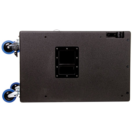 Paraline 18” Premium Powered Subwoofer, with integrated power amplifiers  3000W Peak (1500W Program). Features a 18" Neodymium Driver with 4" Voicecoil. 137 dB Peak (131 dB Continuous.) XLR in and out, Locking PowerCON® connectors. Ground stack or fly with integrated rigging hardware. 11-ply Baltic Birch with Black Ultrathane paint. IP54 Rated for outdoor use.