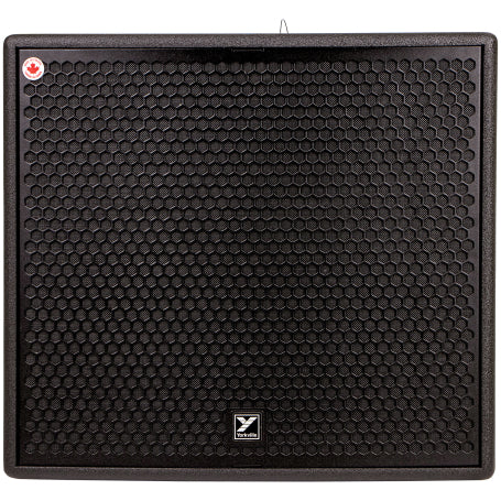 YORKVILLE - Paraline 15” Premium Powered Subwoofer, with integrated power amplifiers  3000W Peak (1500W Program). Features a 15" Neodymium Driver with 4" Voicecoil. 135 dB Peak (129 dB Continuous.) XLR in and out, Locking PowerCON® connectors. Ground s...