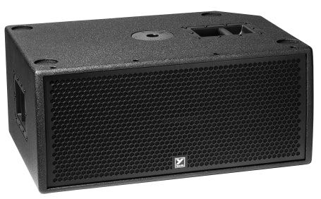 Paraline 2x 12” Powered Subwoofer 2800 watts peak – powered – compact stackable active subwoofer -- 2 x 12” front loaded woofers, with casters.