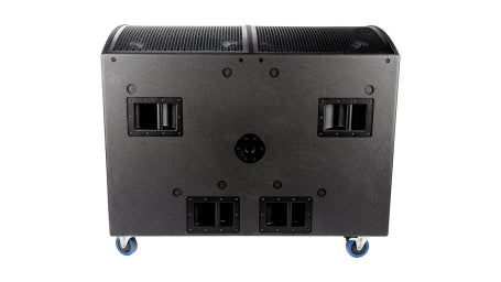 Synergy 2x 21” Powered Subwoofer Dual 21" Bass Reflex Powered Subwoofer: 6000 watts (program), 17,000 watts (peak) 2 x 21-inch LF woofers with 4.5-inch voice coils. Exceptionally high output and deep bass.